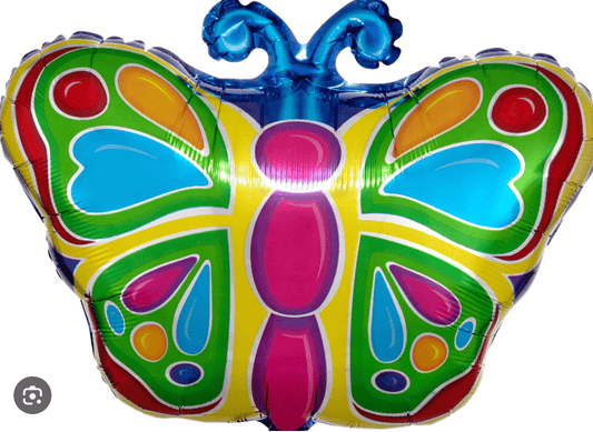 KIDS BALLOONS: Butterfly Foil 18" balloon - Special Surprise Events