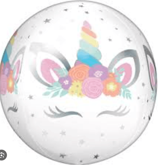 KIDS BALLOONS: Unicorn 15" Orbz balloon - Special Surprise Events