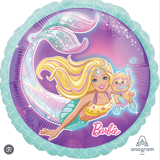 KIDS BALLOONS: 18" Barbie Dreamtopia Foil balloon - Special Surprise Events