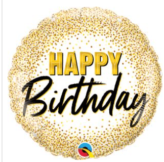 SPECIAL OCCASION BOUQUETS: Happy Birthday 18" balloon foil - Special Surprise Events