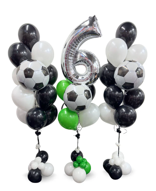 KIDS BALLOONS: Super Jumbo Soccer Bundle