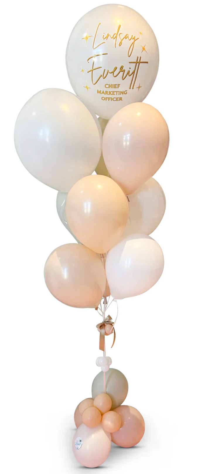 BALLOON TREES:  Custom Message Birthday Tree