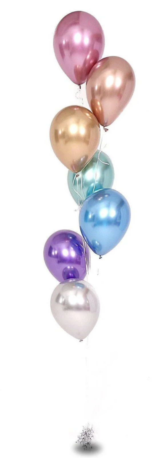 BALLOON TREES:  Chrome Bouquet