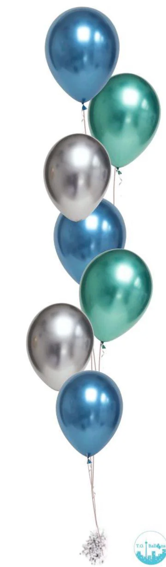 BALLOON TREES:  Chrome Bouquet