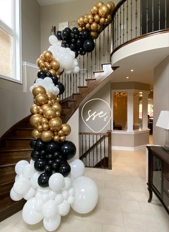 Staircase Balloons