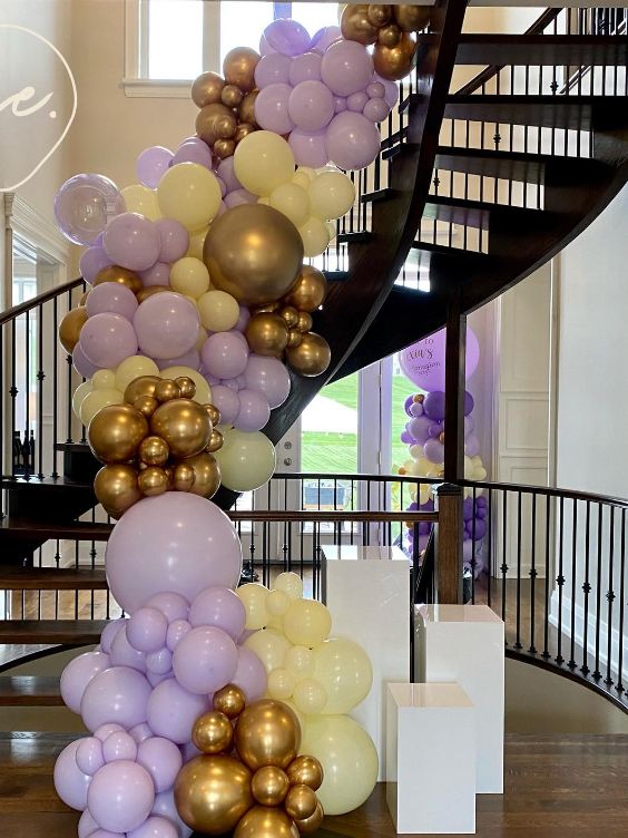 Staircase Balloons