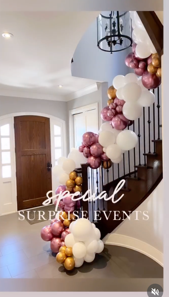 Staircase Balloons